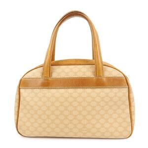 Celine Macadam Travel Bag Handbag Beige